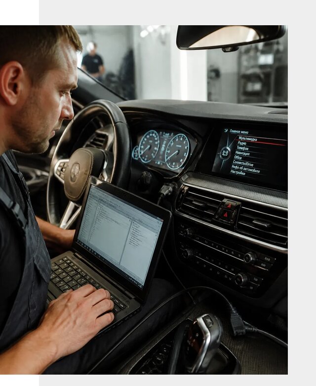 Русификация приборной панели BMW для авто в Георгиевске от компании