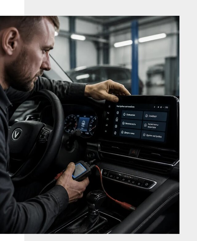 Русификация Changan CS55 и мультимедиа под ключ в Георгиевске