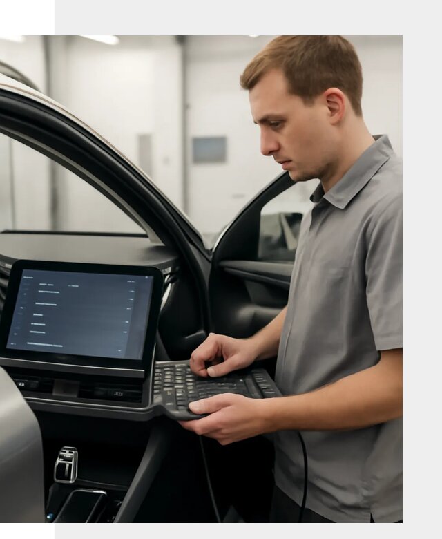 Русификация мультимедиа автомобилей Lynk Co в Георгиевске